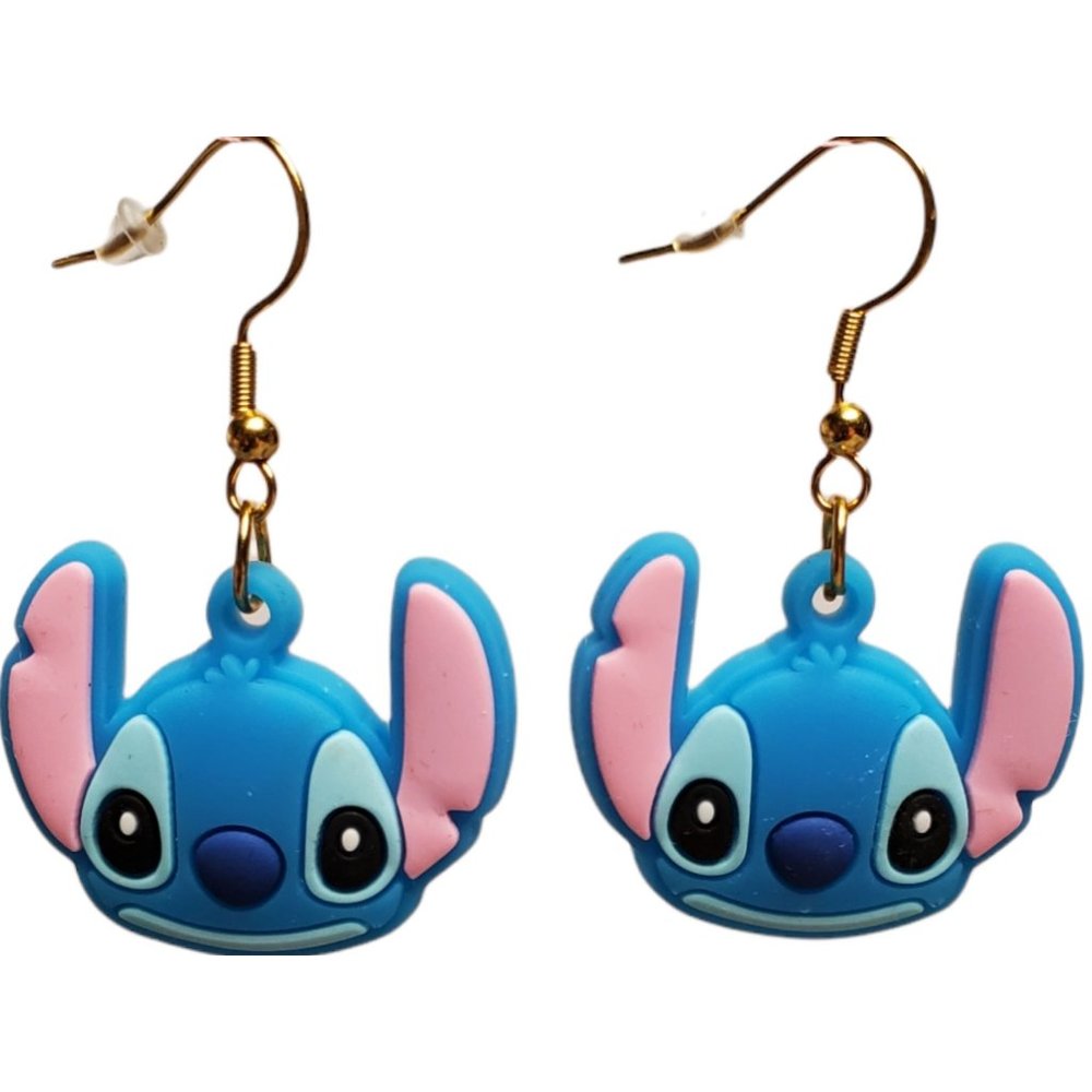🎄3 FOR $20🎄Handmade Silicone Stitch Dangle Earrings. Comes with Box.